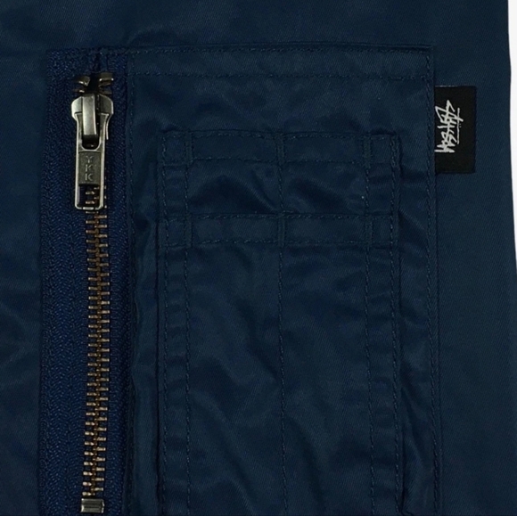 Stussy Flight Satin Coach Jacket M - Picture 4 of 8